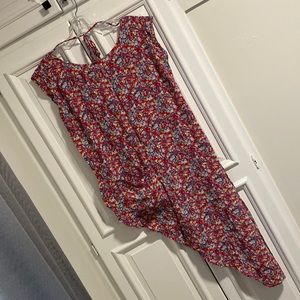 Floral Swim suit cover